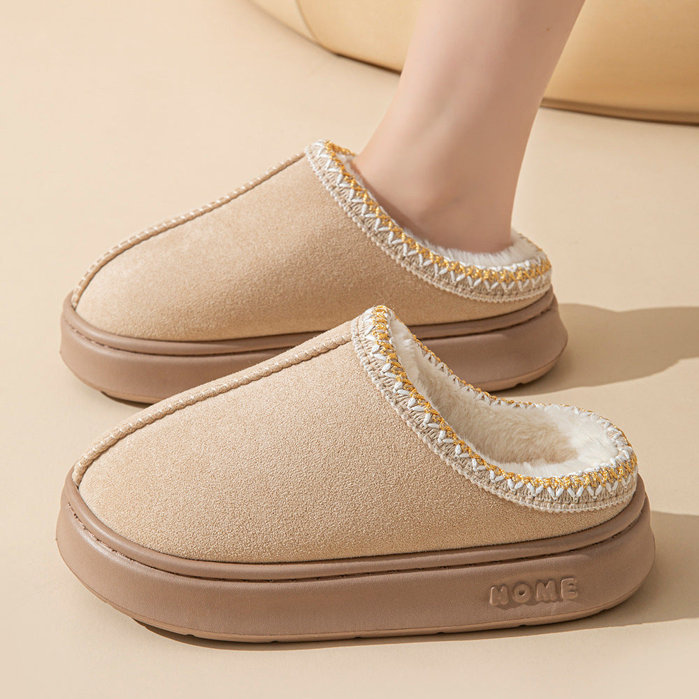 Cozy Deerskin Slippers for Women