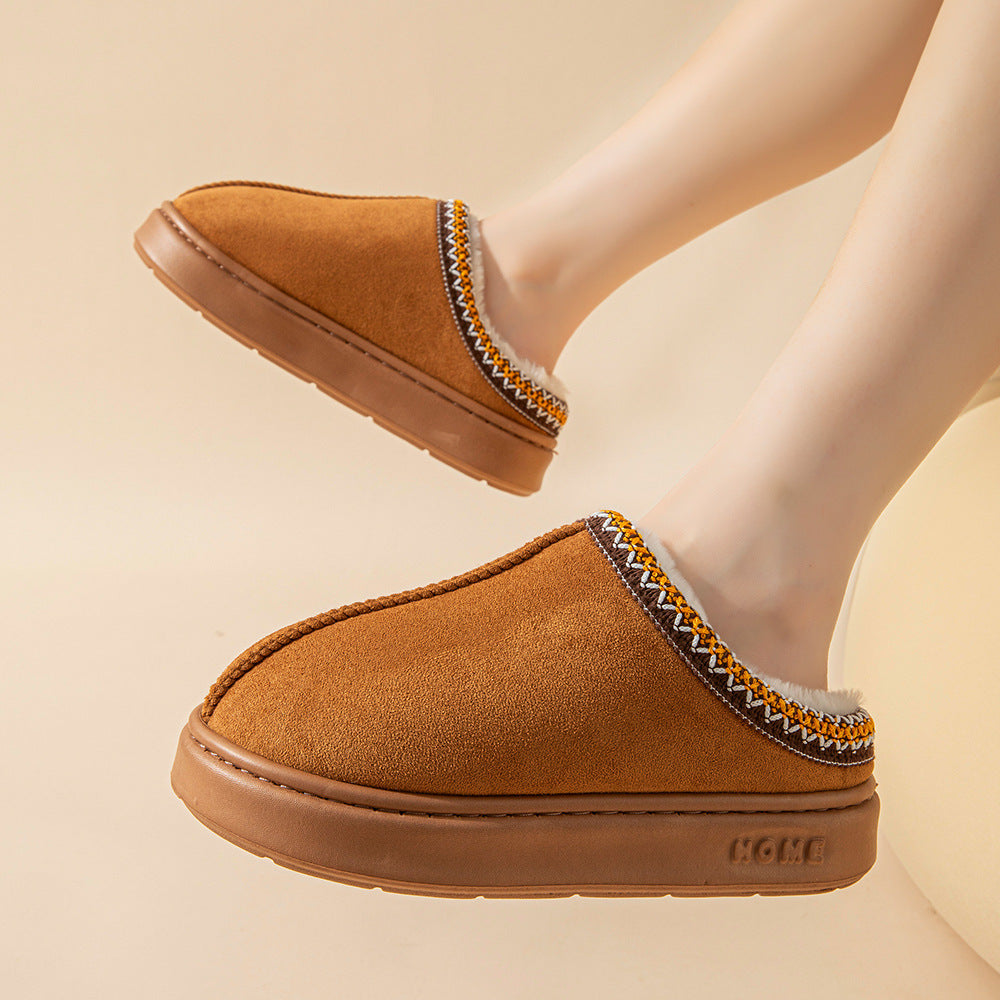 Cozy Deerskin Slippers for Women