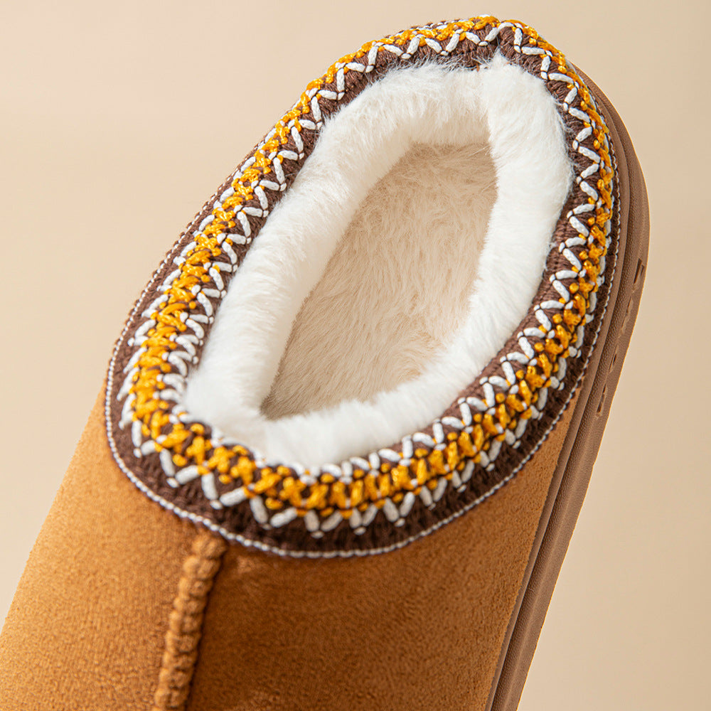 Cozy Deerskin Slippers for Women