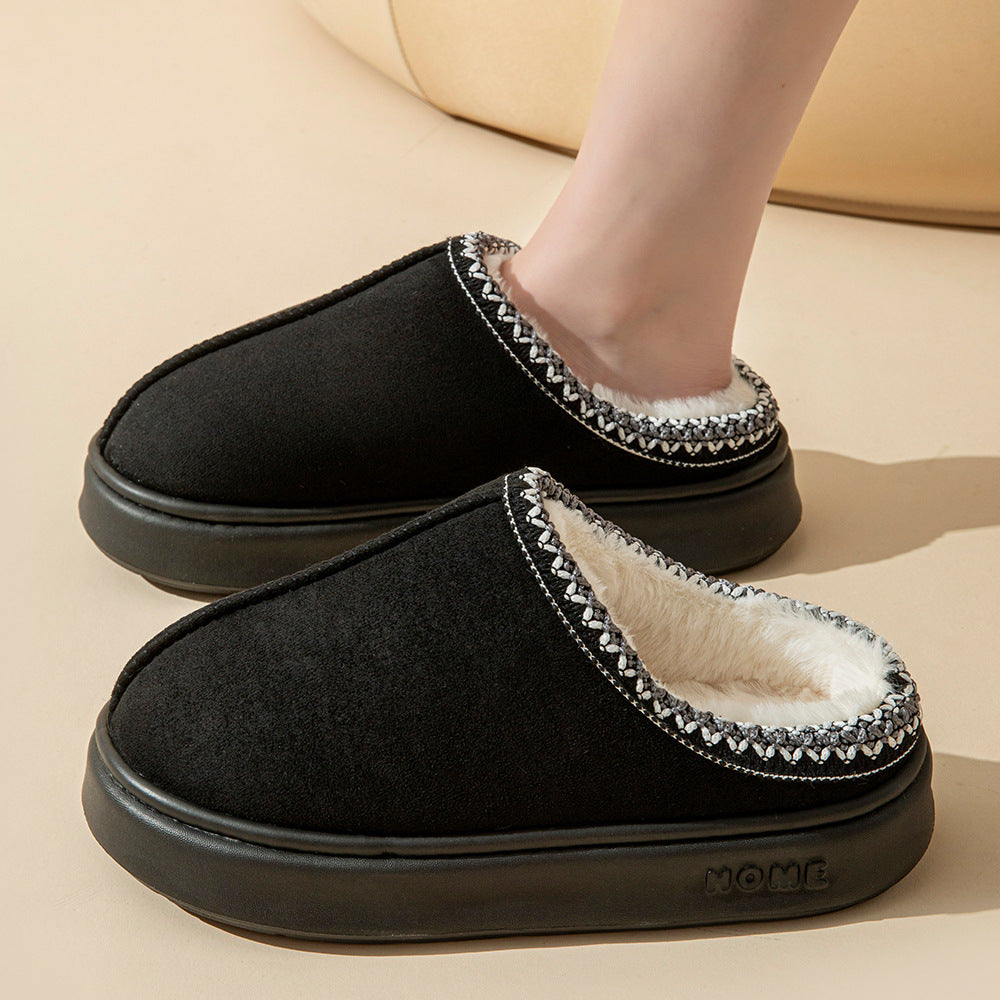 Cozy Deerskin Slippers for Women
