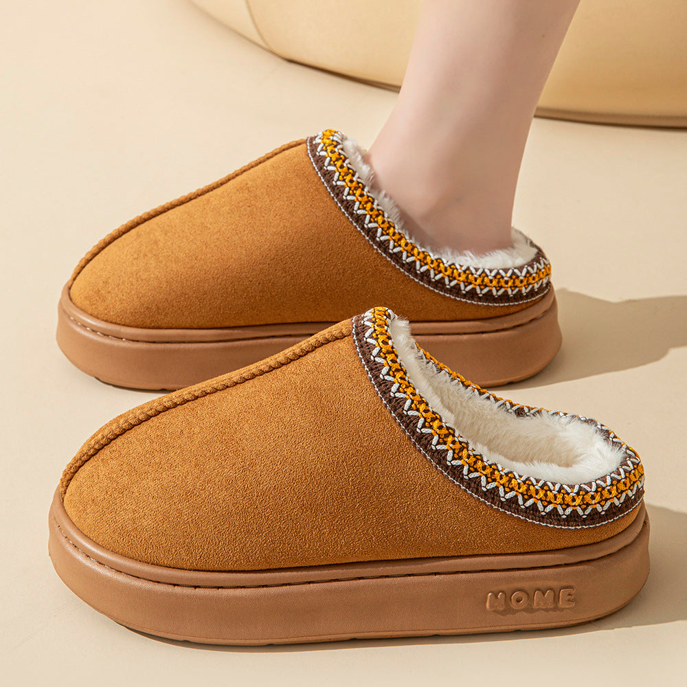 Cozy Deerskin Slippers for Women